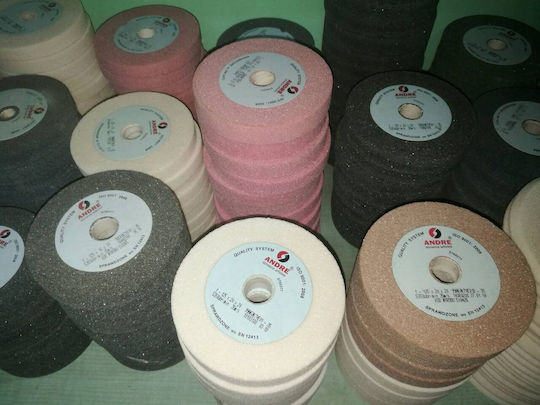 Andre Flat Grinding Wheel 125mm X 20mm X 20mm Cra60k7ve01-35 Pink "type 1"