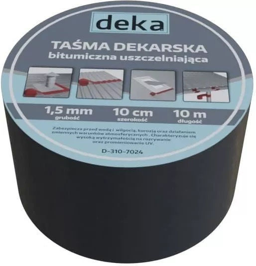 Sealing Tape Roofing Alubutyl 10cm*10m Brown D-410-8017