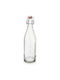 Orion Μπουκάλι Νερού Γυάλινο με Κλιπ Διάφανο 750ml