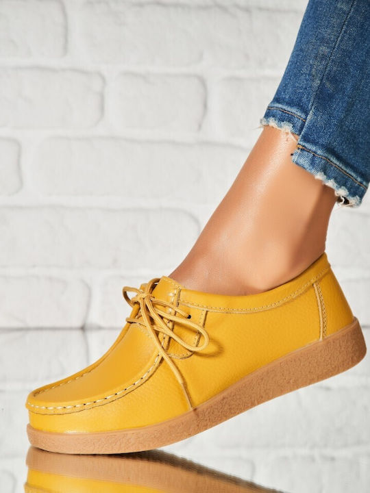 Reverse Oxfords Din Piele Pentru Femei în Culoa...