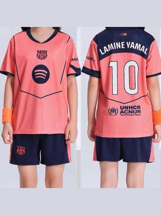 King Παιδικό Σετ Ποδοσφαίρου Yamal “10” Barca 3 Away 2026
