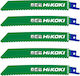 Hikoki Ersatzklingen Sägeblatt Rcm32b Gebogen 150 10 14tpi 150mm 5 Stück