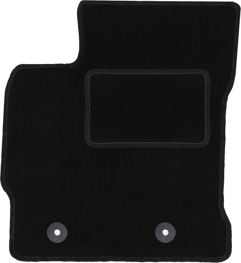 Velour Driver’s Mat Toyota Auris Ii Hatchback Wagon 2012-2018 Black