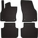 Rubber Car Mats Audi Q3 Ii F3 Suv Sportback 2018 Black Fitted