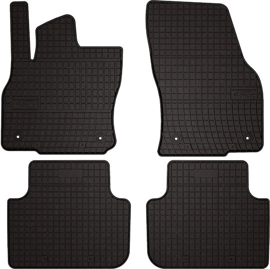 Rubber Car Mats Audi Q3 Ii F3 Suv Sportback 2018 Black Fitted