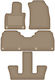 Velour Car Mats Honggi E-hs9 7-seater 2020 Beige