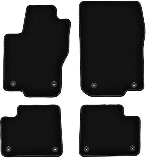 Basic Velour Mats Black Mercedes Gle W292 Suv 2015-2019