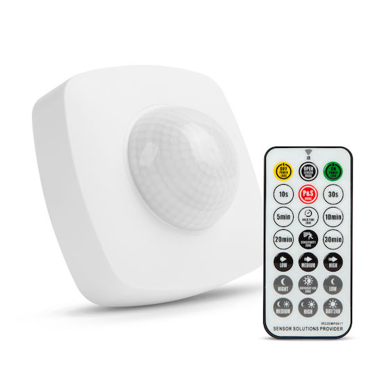 Alista Home Senzor de Mișcare cu Fir 360° Rază de Acțiune 10m