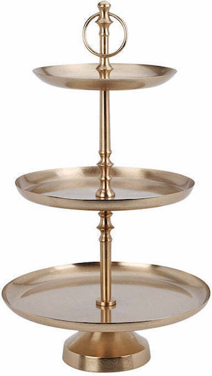 Zaros Gold Dessert Tower Ø30cm