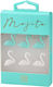 Decorative Pins Biro Time Mojito Swan Mint 20 Pieces