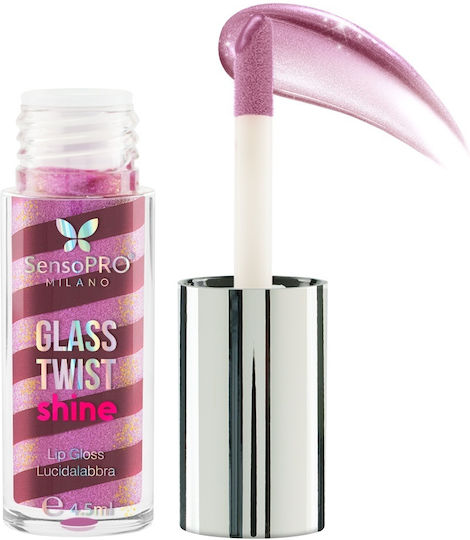 Гланц за Устни Glass Twist Shine Sensopro Milano Orchid