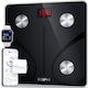 Renpho Smart Ζυγαριά 180kg με Bluetooth Μαύρη