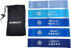 Enero Loop Bands Σετ 5τμχ Μπλε