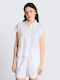 Short Sleeve Women's Shirt White