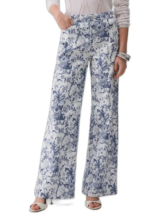 Liu Jo Hochgebirge Damen Jeans Hosen Schlaghose