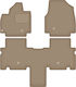 Velour Car Mats Kia Ev9 Crossover 2023 Beige