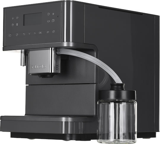 Miele Perfection Автоматична Еспресо Кафемашина 1500W Налягане 15bar за Капучино с Мелачка Сива