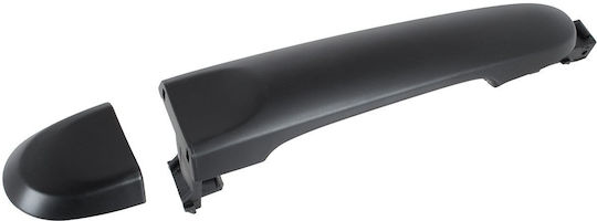 Nissan Juke 2010 Black Exterior Door Handle Without Hole Front Left = Right