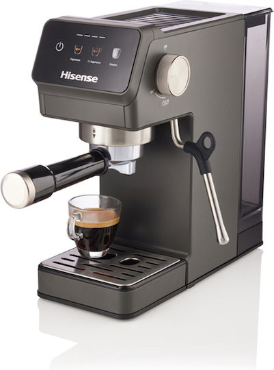 Hisense Машина Espresso Налягане 20bar Кафяв HESCM20LP