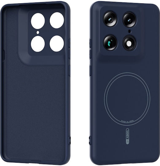 Abeel Liquid Silicone Magsafe Θήκη Σιλικόνης Dark Blue Motorola Signature 5g