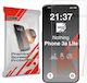 Grizzglass Hybridglass Tempered Glass Screen Protector Compatible Nothing Phone 3a Lite Transparent