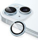 Lens Camera Tempered Glass Blue Iphone 15/15 Plus
