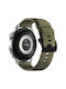 Woven Nylon Strap OnePlus Watch 2R 47mm OnePlus Watch 2 47mm Camo Green
