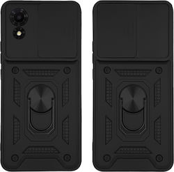 Θήκη Ring Armor Campro Sonique Tcl 501 4g Μαύρο
