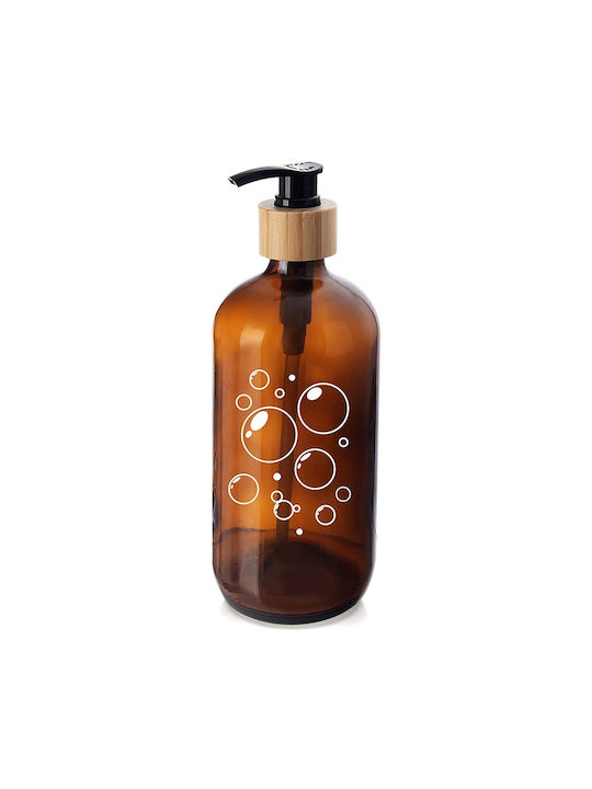 Orion Dispenser Κουζίνας Γυάλινο Καφέ 500ml
