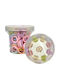 Colorjar Haargummis Clips Herzchen Set 100 Stück