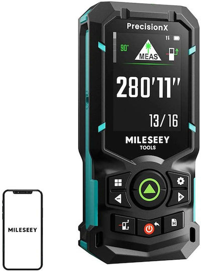 Mileseey Laser Entfernungsmesser S50 mit Messbereich 0,05m-120m