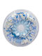 Trend Fashion Kinder Haargummis & Haarschleifen Set 4 Stück Blau Blumen