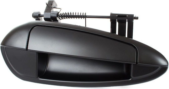 Fiat Grande Punto 2005 Black Rear Right Exterior Door Handle