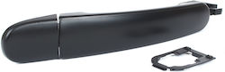 Audi A2 00-05 Black Front Right Exterior Door Handle Without Hole