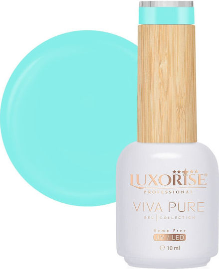 Ojă Pentru Unghii Cu Gel Hema Free Semi-Permanent Viva Pure Luxorise Lagoon Adventure 10ml
