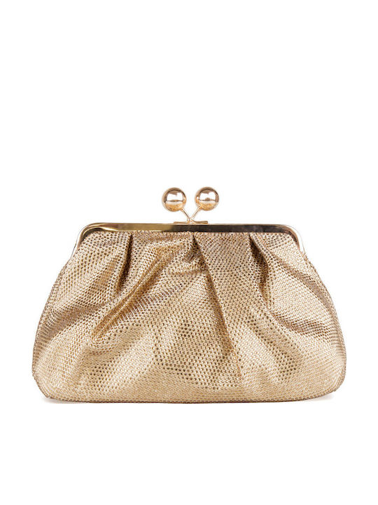 Дамска Чанта За Ръка Златиста