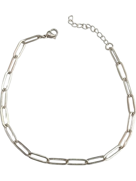 Kalliopi Silver Αλυσίδα Ποδιού από Ατσάλι Kalliopi Silver Αλυσίδα Ποδιού από Ατσάλι
