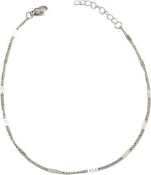 Kalliopi Silver Верига за Глезен от Стомана