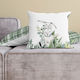 Decorative Pillowcase 45x45 Cm 100% Cotton Gizmo Green Leaves