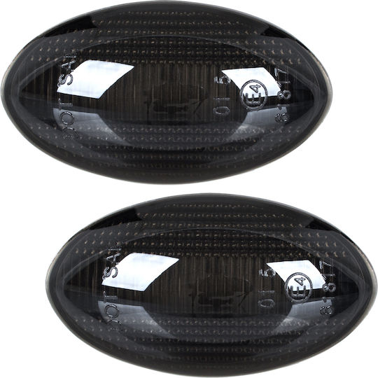 Mini R50 01-07 Lumini LED Semnalizator Lateral Fumuriu Dinamic Set 2 Bucăți