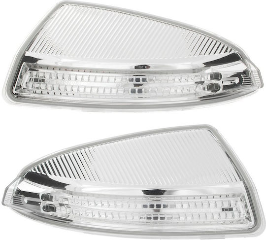 Mercedes W204 Clasa C 07-11 Semnalizator În Oglindă Stânga + Dreapta Set 2 Bucăți