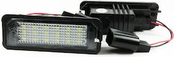 Φώτα Πινακίδας Led για Seat Altea / Exeo / Ibiza / Leon Volkswagen Amarok / Eos / Golf / Lupo / Beetle (New) / Beetle / Passat / Phaeton / Scirocco / Touareg / Passat CC / Polo Porsche Cayenne / Boxster / Cayman / 911 2τμχ