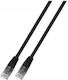 Securitynet U/UTP Cat.5e (Gigabit) Network Cable Ethernet 3m Black