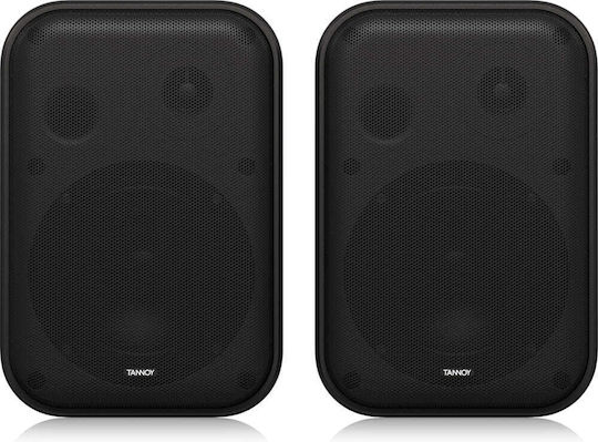 Tannoy 522392 Studio-Monitor-Lautsprecher 5" 25W Paar Schwarze