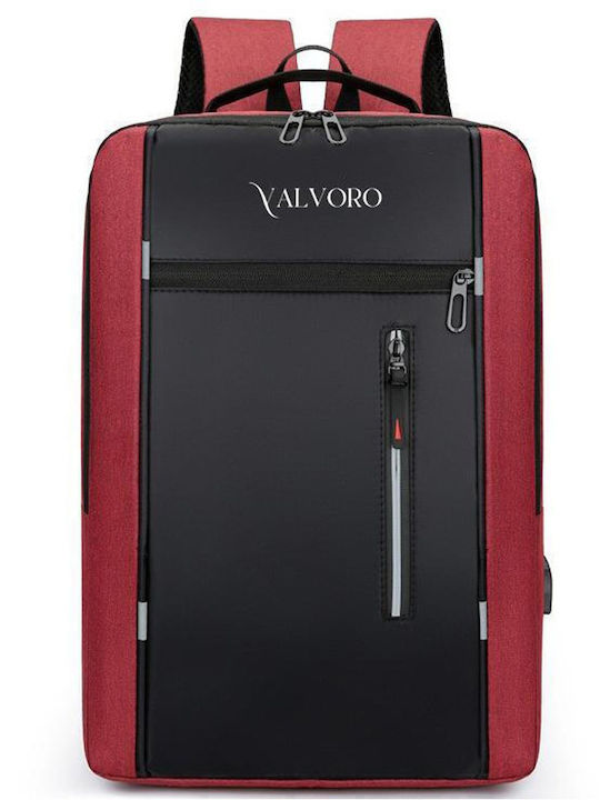 Valvoro Backpack Αδιάβροχο Κόκκινο