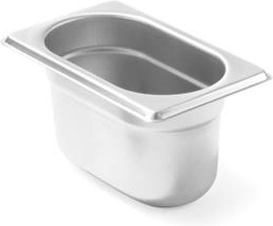 Recipient Gastronomie GN 1/9 Înălțime 150 Mm Linie Buget Oțel 1,3 L