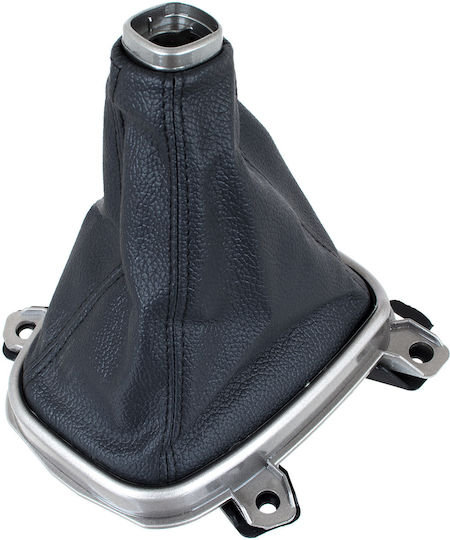 Honda Accord Viii 08-15 Gear Shift Boot Black + Gray Frame