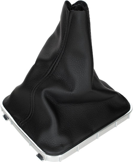 Opel Zafira B 05-15 Gear Shift Boot Black + Small Chrome Frame