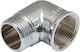 Knee Nipple 3/4 Chrome Aquasto