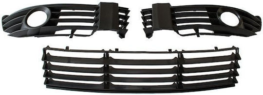 Vw Passat B5 Fl 00-05 Halogen Kühlergrill In Vorderseite Stoßstangen L+r+Mitte Set